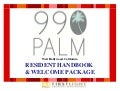 990 Palm Ave Apartments - Resident Handbook