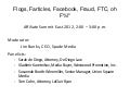 Flogs, Farticles, Facebook, Fraud, FTC, oh F%*!