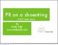 PR on a shoestring