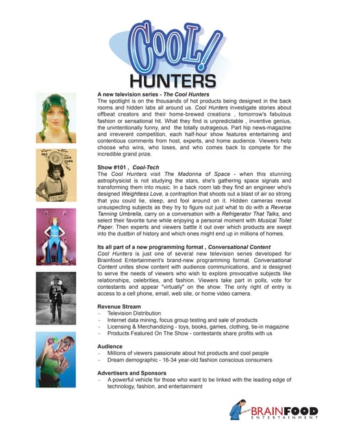 Cool Hunter One Sheet