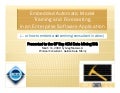 Embedded Automatic Model Training And Forc In An Enterprise Sw Applic
