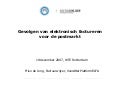 Gevolgen van elektronisch factureren voor de postmarkt