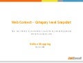 Website User Friendliness Study -  Online Shopping Category Snapshot 2008