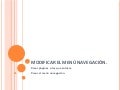 Modificar El Menú NavegacióN