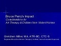 Bruce Perry&rsquo;s Impact: Considerations for Art Therapy & Children from Violent Homes