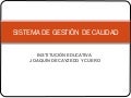Presentación Calidad Institución educativa