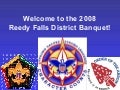 Reedy Falls District Awards Banquet 01/30/09