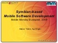 Symbian Based Mobile Software Development