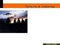 Tecniche e strategie di marketing
