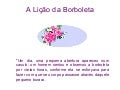 A LiçãO Da Borboleta