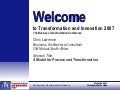 A Model for Process Transformation