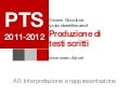 A0 interpretazione e rappresentazione