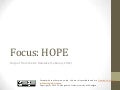 A2DataDive: Focus HOPE