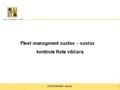 Fleet managment system DML