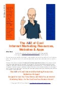 A2Z of Cool Internet Marketing Resources Websites & Apps