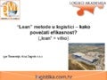 Lean metode u skladištu