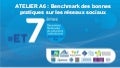 Benchmark des bonnes pratiques sur les réseaux sociaux Atelier 6