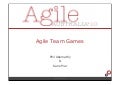 Agile Team Games