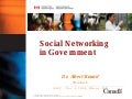 Social Networking in Government