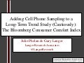 AAPOR 2013 Langer Research: Bloomberg CCI