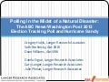 AAPOR 2013 Langer Research-AbtSRBI: Hurricane Sandy