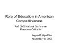 AAS National Conference 2008: Angela Phillips Diaz