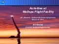 Activities at Wallops Flight Facility