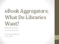 Levine-Clark AAUP E-Books 2011