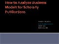 AAUP 2011: New Business Models (J. Esposito)