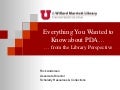AAUP 2012: PDA and Libraries (R. Anderson)