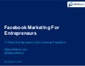 11 Ways Entrepreneurs Can Leverage Facebook