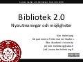 Sociala medier och biblioteket