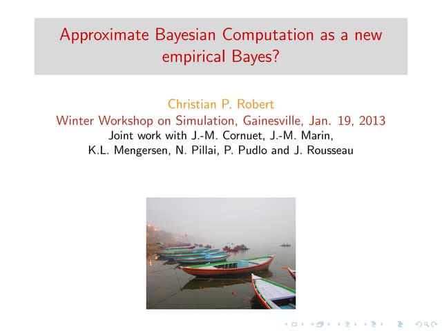 Is ABC a new empirical Bayes approach?