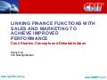 Linking Finance Functions With Sales And Marketing