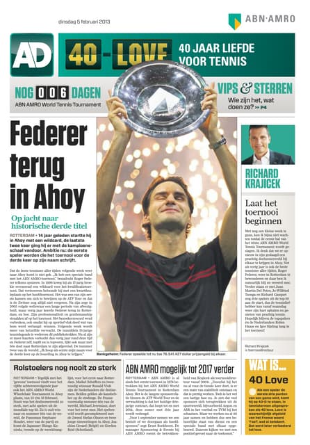 World Tennis Tournament Special 5 februari 2013
