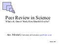 Online - Exposing Scientific Peer Review (Oct08)