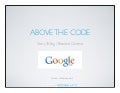 Above the code   story telling : branded content  : google israel : 12 february