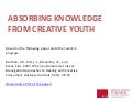 Absorbing knowledge from creative youth