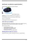 Acai Bessen : wonderfruit voor gewichtsverlies !