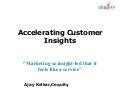 Accelarating Customer Relationships