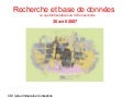 Enjeux d&rsquo;une recherche d&rsquo;information