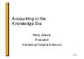 Accounting in the Knowledge Era
