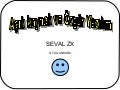 Açık Kaynak ve Özgür Yazılım | Seval ZX | ÇAHEM Geleneksel Bilişim Günleri Sunumu