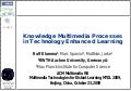 Knowledge Multimedia Processes in Technology Enhanced Learning