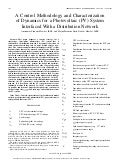 A Control Methodology