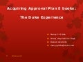 Acquiring approval plan e books   the duke experience