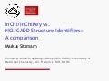 ACS Salt Lake City 2009 CINF Talk (InChI Symposium)