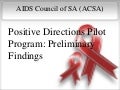 Positive Directions pilot program