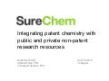 SureChem - Integrating with public and proprietary data sources (ACS Fall 2012)