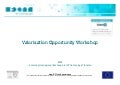 FITT Toolbox: Valorisation Opportunity Workshop